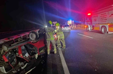 Susurluk’ta trafik kazası: 1’i çocuk 5 yaralı 