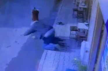 Taburede uyudu, yerde uyandı 