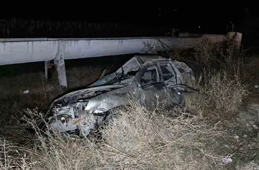 Takla atan otomobilden fırlayan şahıs hayatını kaybetti
