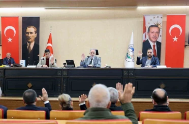 Talas Belediye Meclisi’nde oy birliği, yatırımda kararlılık 