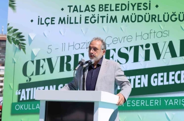 Talas’ta çevre bilinci şenlikle bütünleşti 