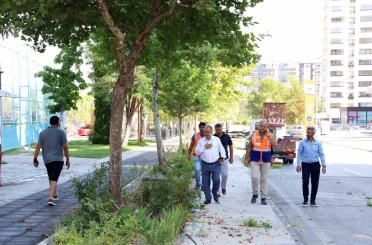 Talas’ta hizmet seferberliği: Bahçelievler Mahallesi pırıl pırıl oldu 