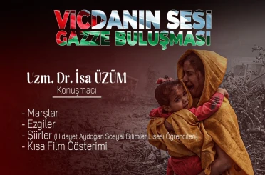 Talas’tan Gazze için anlamlı buluşma 
