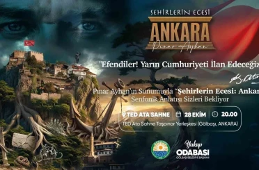 Tarihe yolculuk başlıyor: Gölbaşı’nda cumhuriyet coşkusuna yakışır gösteri 