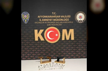 Tarihi eser operasyonunda bir kişi gözaltına alındı