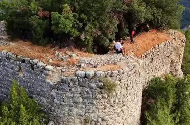 Tarihi Hisar Kalesi yıllara meydan okuyor

