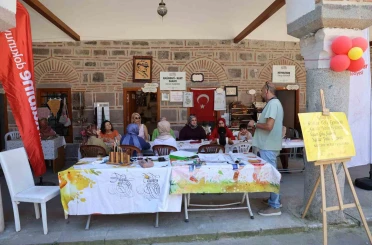 Tarihi Kurşunlu Han’da kaligrafi sanatı yeniden hayat buldu 