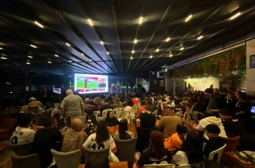 Tarihinde ilk kez Süper Lig maçına çıkan Çorum FK’ya taraftarından büyük destek 