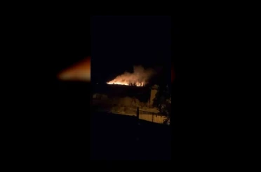 Tarım arazisindeki yangın büyümeden söndürüldü 