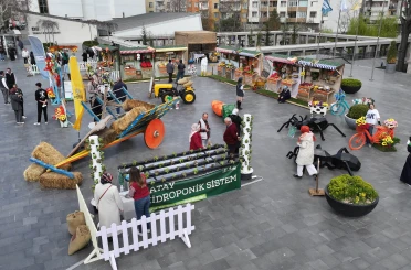 Tarım Haftasına özel stantlara yoğun ilgi