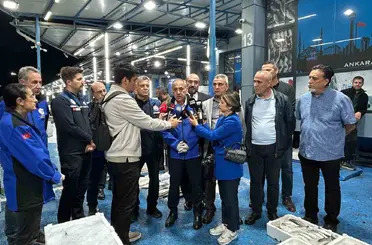Tarım ve Orman Bakanlığı Ankara İl Müdürü Dallı, Ankara Balık Hali’ni ziyaret etti
