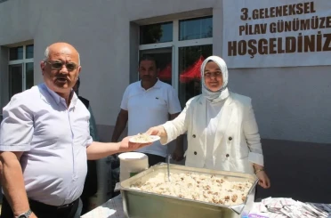 Tarım ve Orman Müdürlüğünde pilav günü 