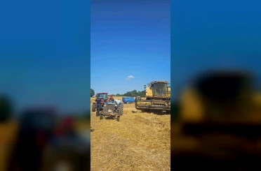 Tarla yangınlarına karşı biçerdöver operatörleri bilgilendirildi 