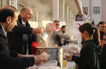 Tarsus’ta öğrencilerle ’Devletin eli sofranın bereketi’ buluşması 