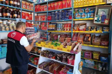 Taşova’da İlçe Tarım ve Orman Müdürlüğü ekiplerinden gıda denetimi
