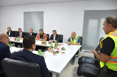 Tatar, Cizre Barajı’ndaki çalışmaları yerinde inceledi