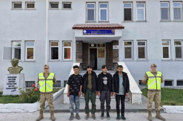 Tatvan’da 4 düzensiz göçmen yakalandı 