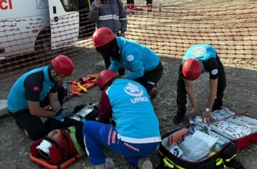 Tavşanlı’da maden kazası tatbikatı 