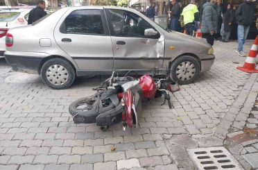 Tavşanlı’da trafik kazası: 2 yaralı 