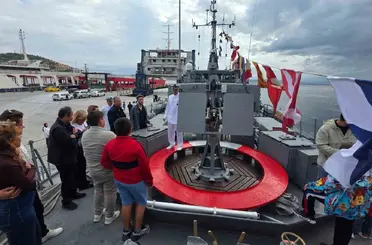 TCG Edincik Erdek’te halkın ziyaretine açıldı