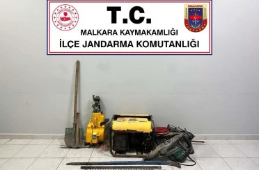 Tekirdağ'da kaçak kazıya suçüstü: 3 şüpheli yakalandı