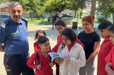 Tekirdağ Emniyet Müdürü Turanlı, Aydoğdu Mahallesi’nde öğrencilerle buluştu 