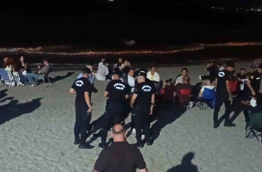 Tekirdağ Emniyeti kumsallarda huzur mesaisini sürdürüyor 