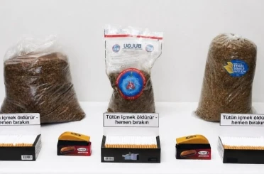 Tekirdağ’da 11 kilogram kaçak tütün ele geçirildi 
