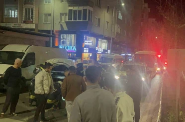 Tekirdağ’da alkollü sürücü işçi servisine çarptı, ardından minibüs şoförüne tehditler savurdu 