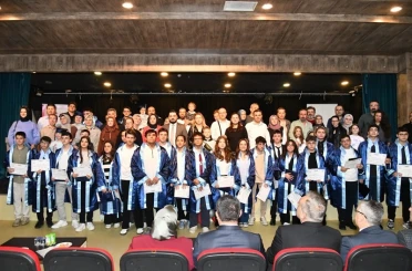 Tekirdağ’da DENEYAP mezunları geleceğe kep attı 