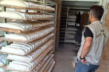 Tekirdağ’da ekmek üretim yerlerinde eş zamanlı denetim 
