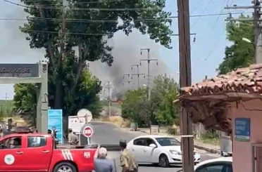Tekirdağ’da ot yangını paniğe neden oldu 