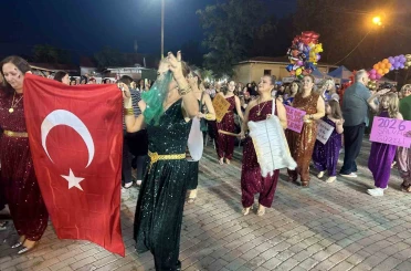 Tekirdağ’da Şalvar Gecesi renkli görüntülere sahne oldu 