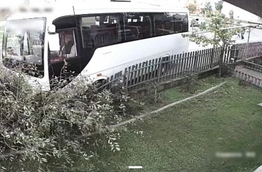 Tekirdağ’da servis minibüsü ağaca çarptı: 1 yaralı 