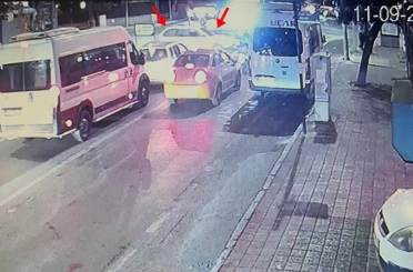 Tekirdağ’da yaya geçidinden yolun karşısına geçen otomobile ceza gecikmedi 