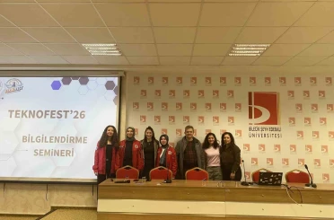 TEKNOFEST 2026 bilgilendirme semineri BŞEÜ’de yoğun ilgi gördü 