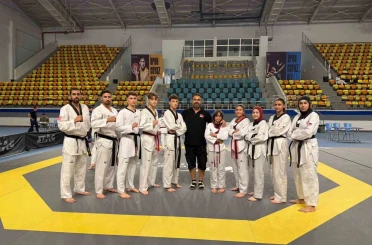 Tekvando terfi sınavında YayTanSay’dan 10 sporcu başarılı oldu 