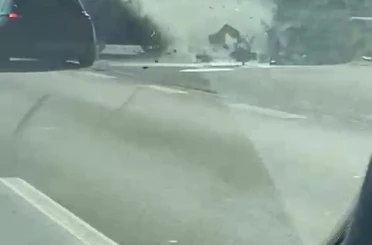 TEM Otoyolu’nda maganda dehşeti: Bebekli otomobili sıkıştırdı, 5 araç birbirine girdi 