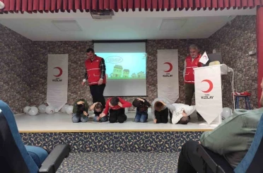 Tepebaşı Kızılay’dan engelli öğrencilere yönelik afet farkındalık seminerleri 