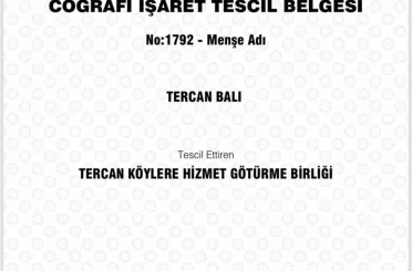 Tercan Balı Erzincan’ın 14. Coğrafi İşaretli ürünü oldu 