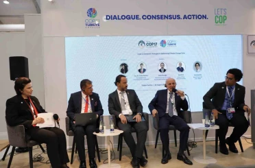 Terme Belediye Başkanı Kul, COP17’de konuştu: "Kırsalından kopmuş bir şehir sürdürülebilir olamaz" 