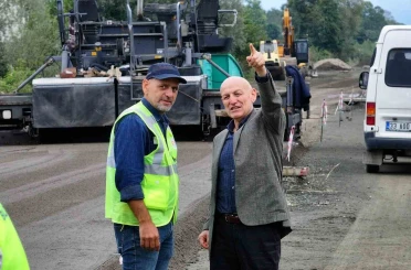 Terme’ye 25 metrelik ana arter 