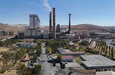 Termik santralde çıkan yangın kontrol altına alındı 