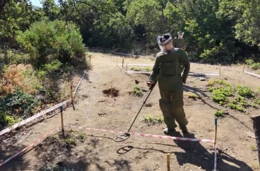 Terörsüz Türkiye ile Tunceli’de mayınlı araziler üretime kazandırılıyor 