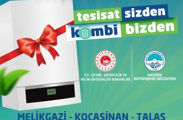 ’Tesisat sizden kombi bizden’ başvuruları başladı 