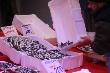 Tezgahlar istavritle doldu: Fiyatlar dibi gördü 