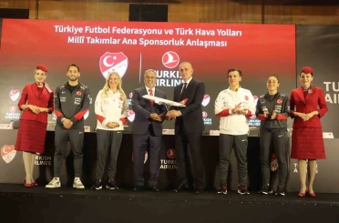 TFF ve THY arasındaki "Milli Takımlar Ana Sponsorluğu" anlaşması yenilendi 