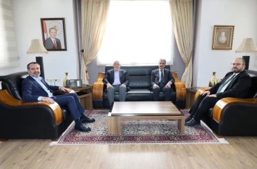 Ticaret Borsası Başkanı Dumandağ, Başkan Şerifoğulları’yla bir araya geldi 