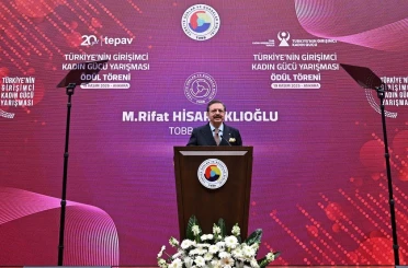 TOBB Başkanı Hisarcıklıoğlu: "Kadınların sosyal hayatta, iş hayatında daha fazla ve aktif rol almasını istiyoruz" 