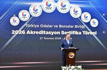 TOBB’da 73 oda ve borsaya sertifika verildi 